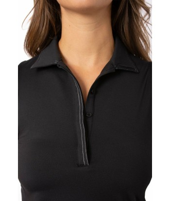 Golftini: Women's Sleeveless Fabulous Polo - Black Comment ça marche