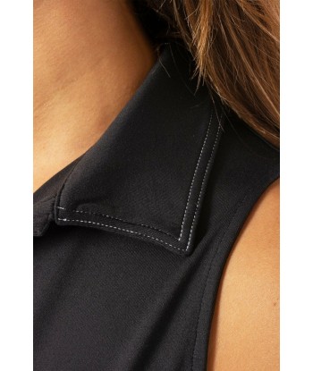 Golftini: Women's Sleeveless Fabulous Polo - Black Comment ça marche