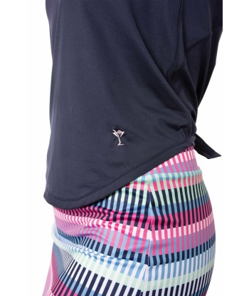 Golftini: Women's Sport Tech Tie Top - Navy pas cheres