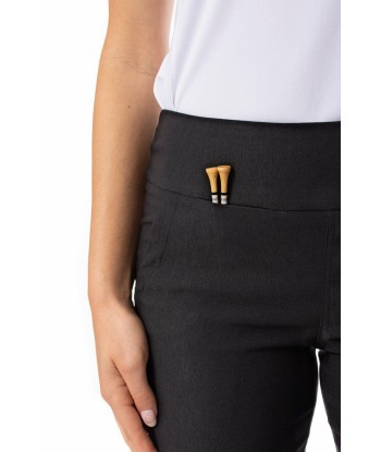 Golftini: Women's Trophy Pull-On Stretch Twill Pant - Black sur le site 