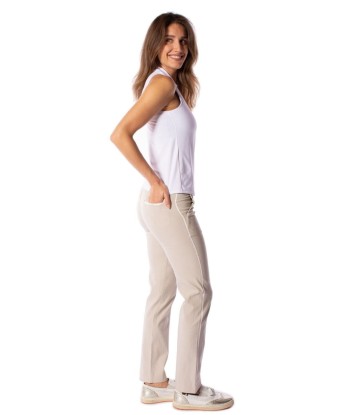 Golftini: Women's Trophy Pull-On Stretch Twill Pant - Khaki 50-70% off 