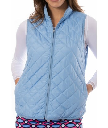 Golftini: Women's Wind Quilted Vest - Sky Blue Toutes les collections ici