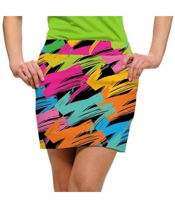 Loudmouth Golf: Women's StretchTech Skort - Broad Strokes (Size 6) Comment ça marche