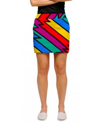 Loudmouth Golf: Women's StretchTech Skort - Captain Thunderbolt Faites des économies