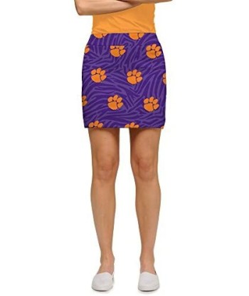 Loudmouth Golf: Women's StretchTech Skort - Clemson Paw Power (Size 0) s'inspire de l'anatomie humaine