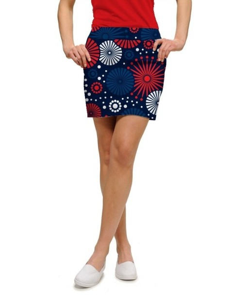 Loudmouth Golf: Women's StretchTech Skort - Fireworks acheter en ligne