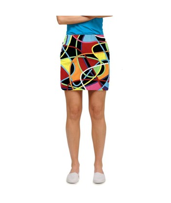 Loudmouth Golf: Women's StretchTech Skort - Scribblz Redux de pas cher