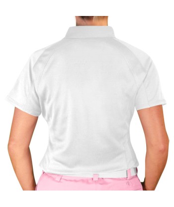 Golf Knickers: Ladies Argyle Paradise Golf Shirt - Navy/Pink Economisez 