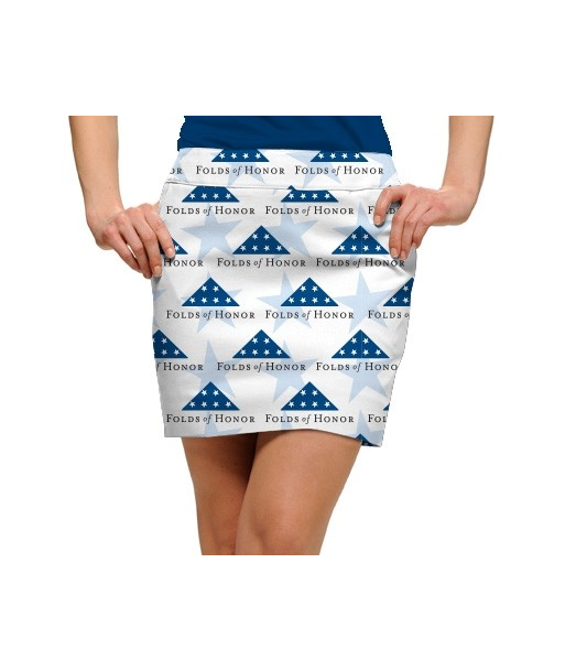 Loudmouth Golf: Women's StretchTech Skort - Stars of Honor de la marque