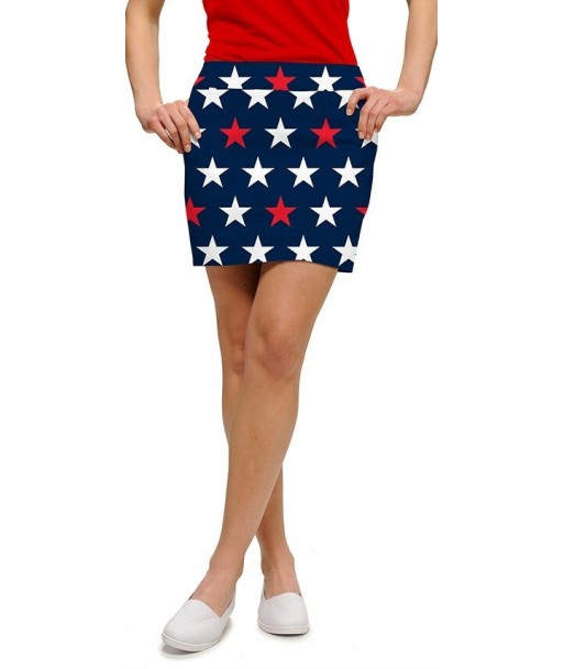 Loudmouth Golf: Women's StretchTech Skort - Superstar Navy Jusqu'à 80% De Réduction