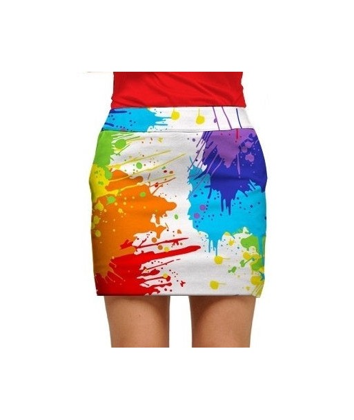 Loudmouth Golf: Womens StretchTech Skort - Drop Cloth Paris Déstockage Promo