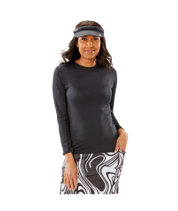 Nancy Lopez Golf: Women's Long Sleeve Tee - Aspiration en stock