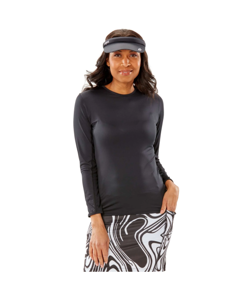 Nancy Lopez Golf: Women's Long Sleeve Tee - Aspiration en stock