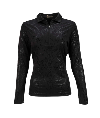 Nancy Lopez Golf: Women's Long Sleeve Sizzle Polo - Balance 50-70% off 