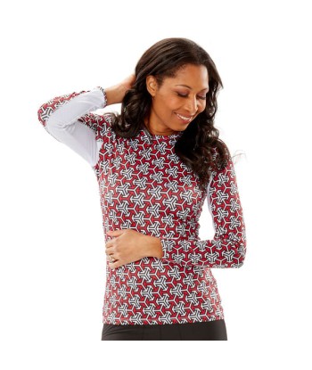 Nancy Lopez Golf: Women's Long Sleeve Tee - Aspiration Prints Découvrez la collection