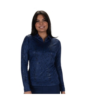 Nancy Lopez Golf: Women's Long Sleeve Sizzle Polo - Balance 50-70% off 