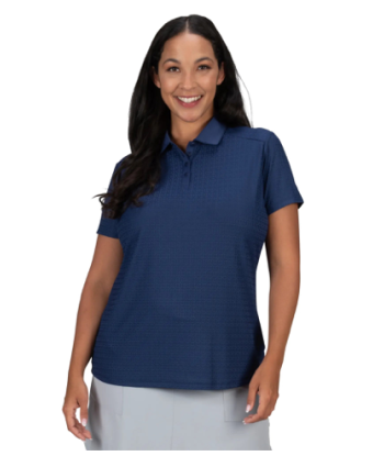 Nancy Lopez Golf: Women's Short Sleeve Plus Polo - Journey Comparez et commandez 