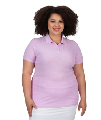 Nancy Lopez Golf: Women's Short Sleeve Plus Polo - Journey Comparez et commandez 