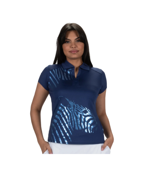 Nancy Lopez Golf: Women's Short Sleeve Polo - Safari livraison gratuite