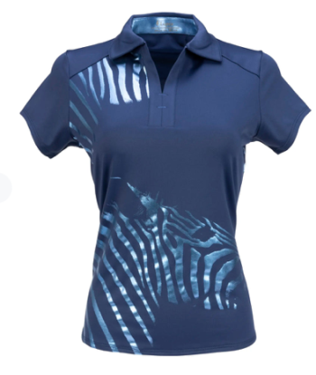 Nancy Lopez Golf: Women's Short Sleeve Polo - Safari livraison gratuite