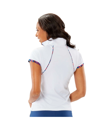 Nancy Lopez Golf: Women's Short Sleeve Polo - Samba du meilleur 