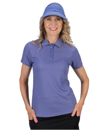 Nancy Lopez Golf: Women's Short Sleeve Polo - Journey Comparez plus de prix