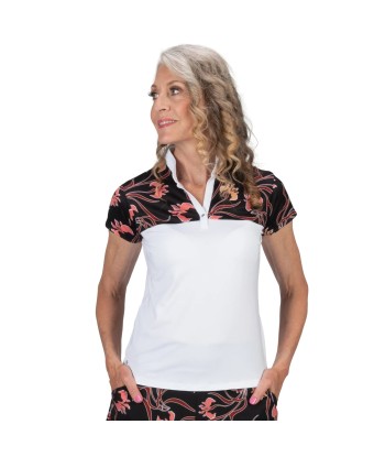 Nancy Lopez Golf: Women's Short Sleeve Polo - Minx Les magasins à Paris et en Île-de-France