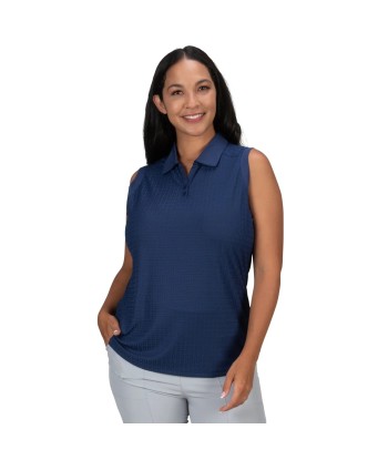 Nancy Lopez Golf: Women's Sleeveless Plus Polo - Journey Livraison rapide