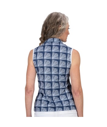 Nancy Lopez Golf: Women's Sleeveless Polo - Fanny à prix réduit toute l'année