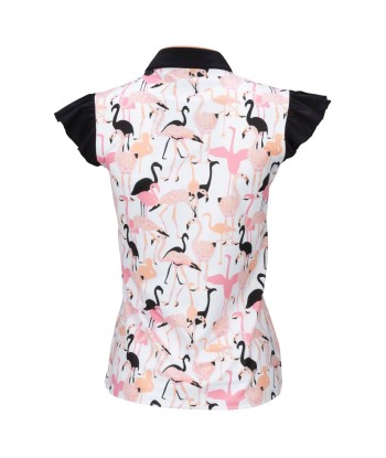 Nancy Lopez Golf: Women's Sleeveless Polo - Flamingo l'achat 