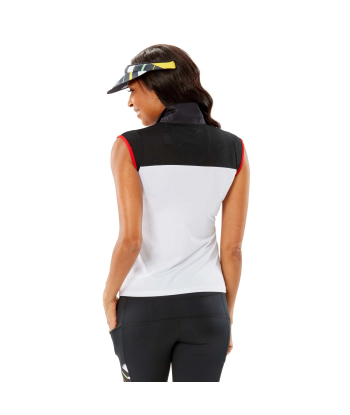 Nancy Lopez Golf: Women's Sleeveless Polo - Kiss est présent 