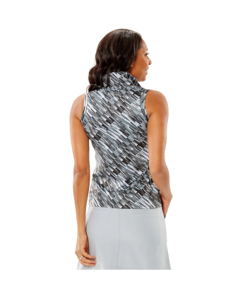 Nancy Lopez Golf: Women's Sleeveless Polo - Rhythm soldes