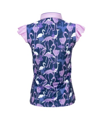 Nancy Lopez Golf: Women's Sleeveless Polo - Flamingo l'achat 