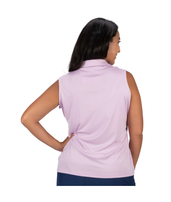 Nancy Lopez Golf: Women's Sleeveless Plus Polo - Legacy les ctes