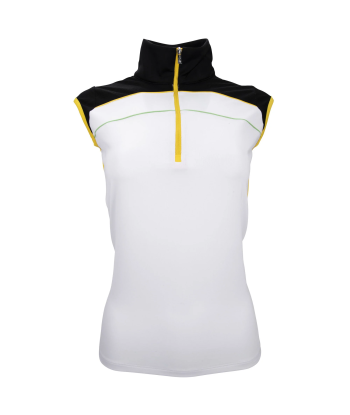 Nancy Lopez Golf: Women's Sleeveless Polo - Kiss est présent 