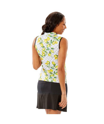 Nancy Lopez Golf: Women's Sleeveless Polo - Sweet Tart livraison gratuite