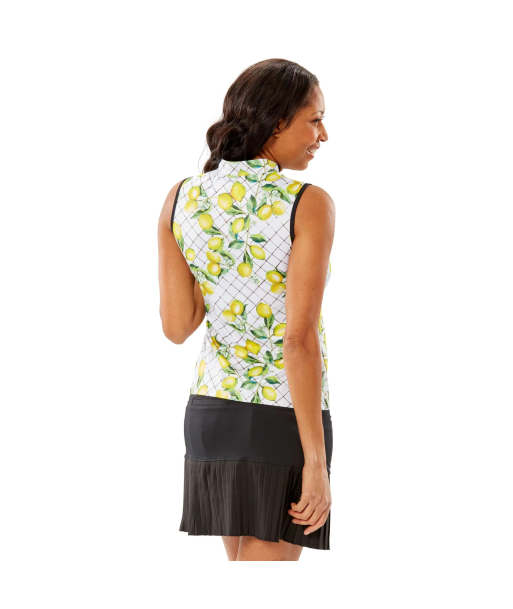 Nancy Lopez Golf: Women's Sleeveless Polo - Sweet Tart livraison gratuite