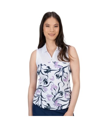 Nancy Lopez Golf: Women's Sleeveless Polo - Shilo Jusqu'à 80% De Réduction