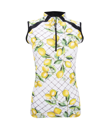 Nancy Lopez Golf: Women's Sleeveless Polo - Sweet Tart livraison gratuite