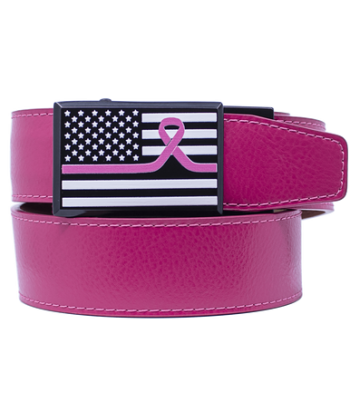 Nexbelt: Women's Classic Golf Belt - Pink Line de l' environnement