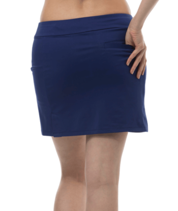 SanSoleil: Ladies SolStyle 17" Golf Skort with Compression Short - 900207S paiement sécurisé