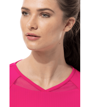 SanSoleil: Ladies Soltek Lux Long Diamond Neck Active Top - 900623 Venez découvrir notre 