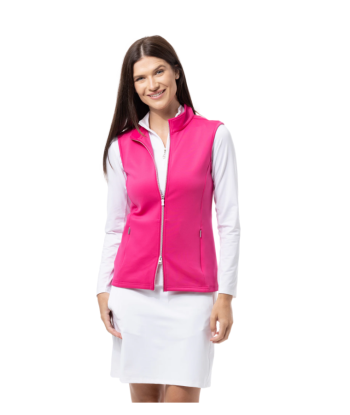 SanSoleil: Ladies SolLayer Zip Vest- 900512 Dans la société mordern