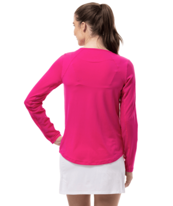 SanSoleil: Ladies Soltek Lux Long Diamond Neck Active Top - 900623 Venez découvrir notre 