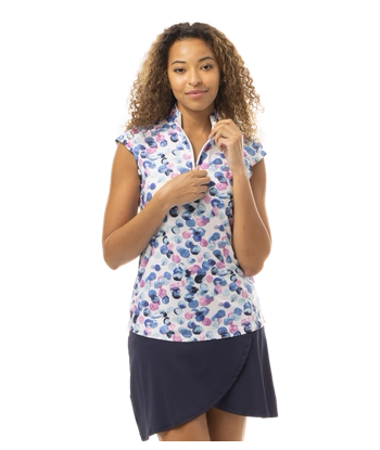 SanSoleil: Ladies UPF 50 SolCool Sleeveless Mock - 900471 online