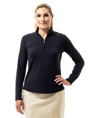 SanSoleil: Ladies UPF 50 SolTek Lux Long Sleeve Mock - 900622 en stock