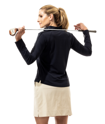 SanSoleil: Ladies UPF 50 SolTek Lux Long Sleeve Mock - 900622 en stock