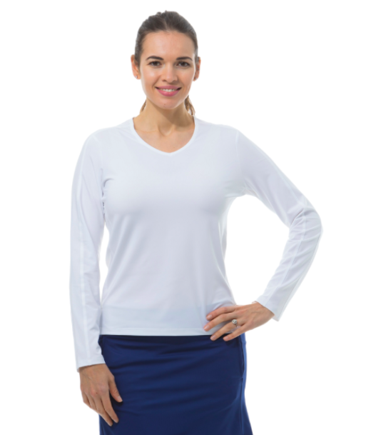 SanSoleil: Ladies UPF 50 SunGlow Active Tee - 900429S JUSQU'A -70%! 