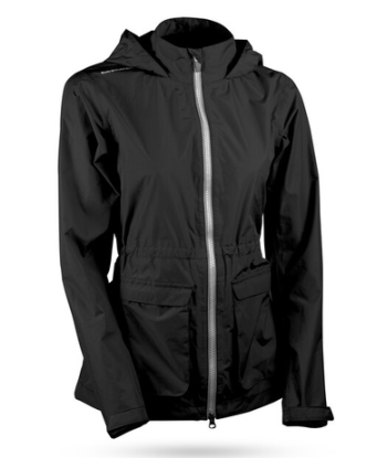 Sun Mountain: Women's Cumulus Jacket - Black (Medium) SALE paiement sécurisé