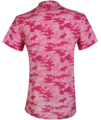 Tattoo Golf: Women's Camo Cool-Stretch Golf Shirt - Pink sur le site 